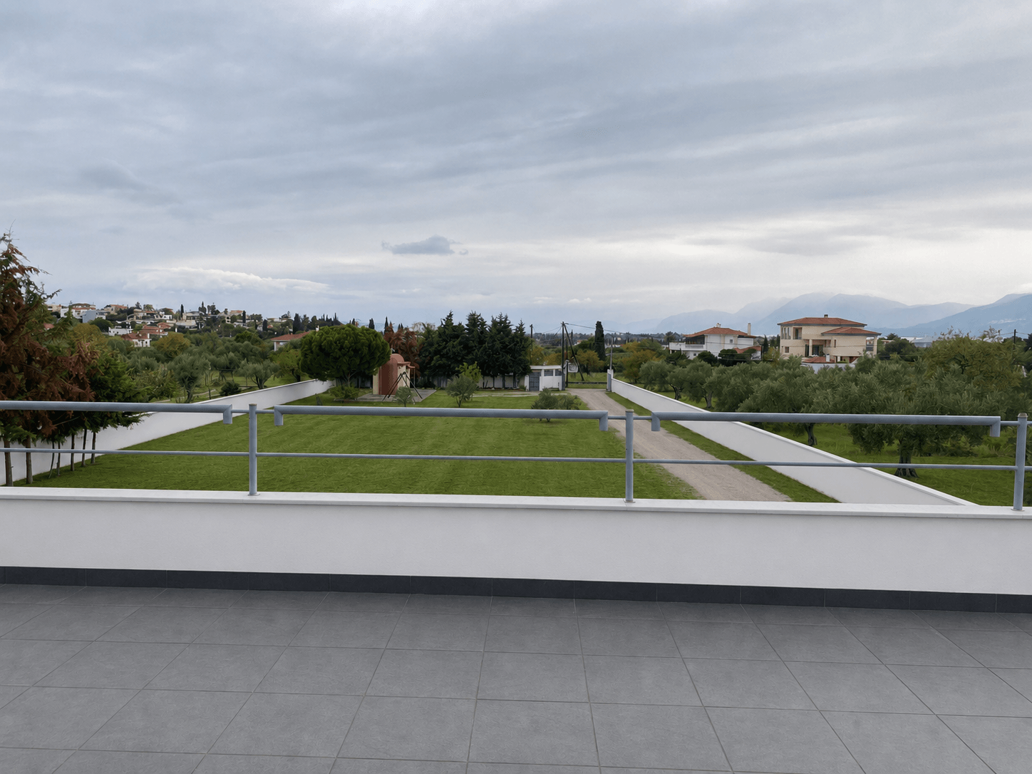 Ιδιωτική βίλα στη Δροσιά Χαλκίδας με θέα προς θάλασσα και βουνό