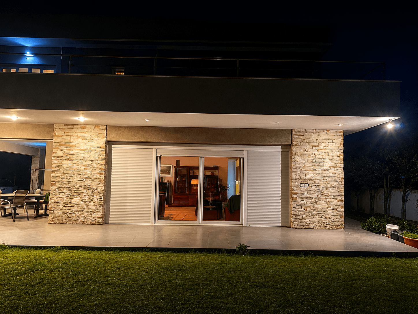 Εξωτερική όψη της βίλας